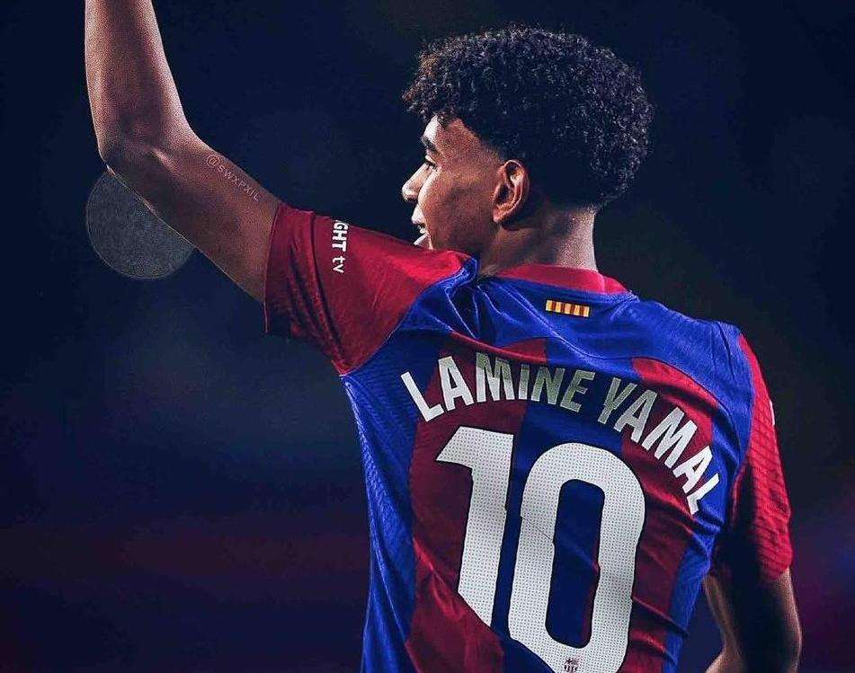 ?巴萨球衣收藏家：亚马尔下赛季将穿10号，该决定已被确认